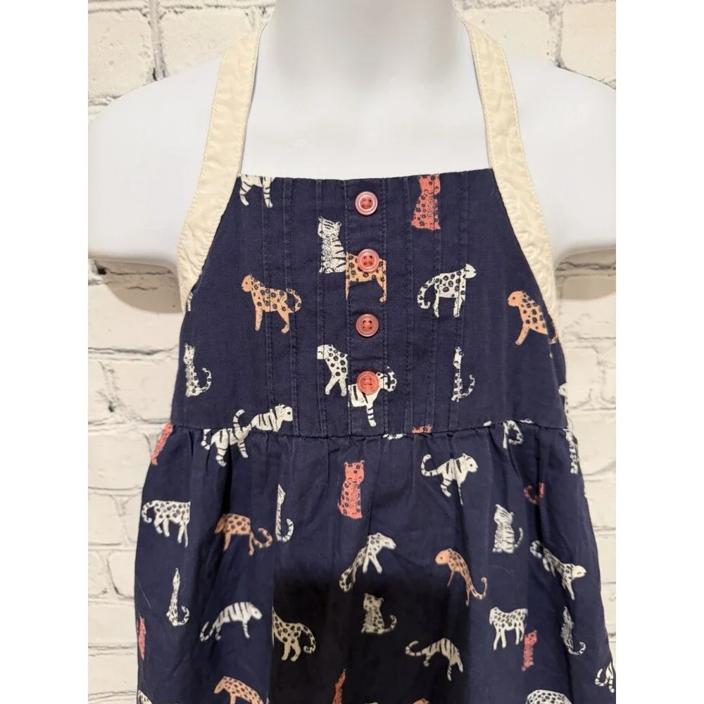 Gymboree Sunny Safari Cheetah Print Halter Sundress 5t